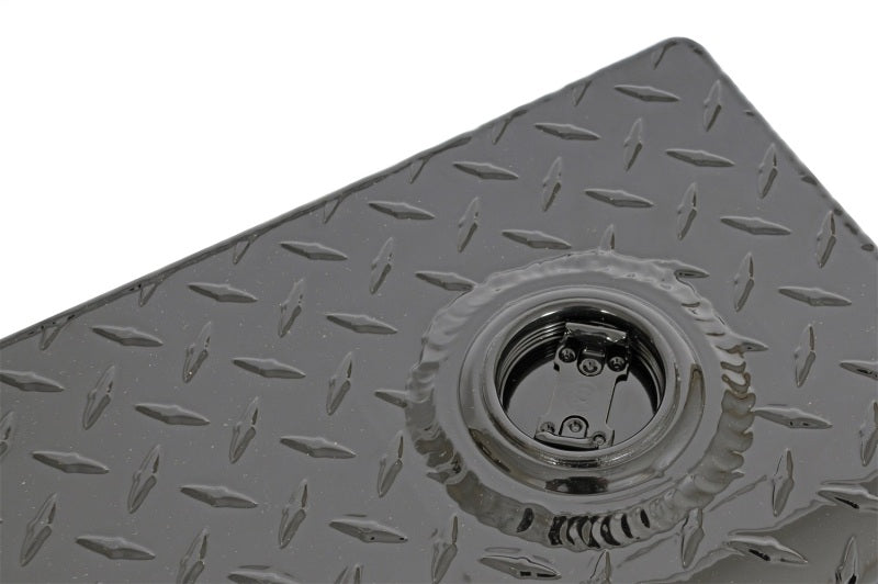 Dee Zee Universal Tanks - Long Rectangle Black-Tread Aluminum