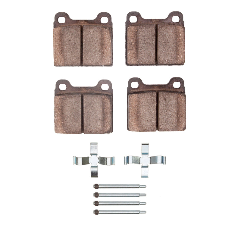 DFC 73-74 Porsche 914/411/412 Front 5000 Advanced Semi Metallic Brake Pads and Hardware Kit
