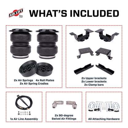 Air Lift 24-25 Chevy Silverado 2500HD ZR2 4WD LoadLifter 5000 Ultimate w/ Air Spring Cradle