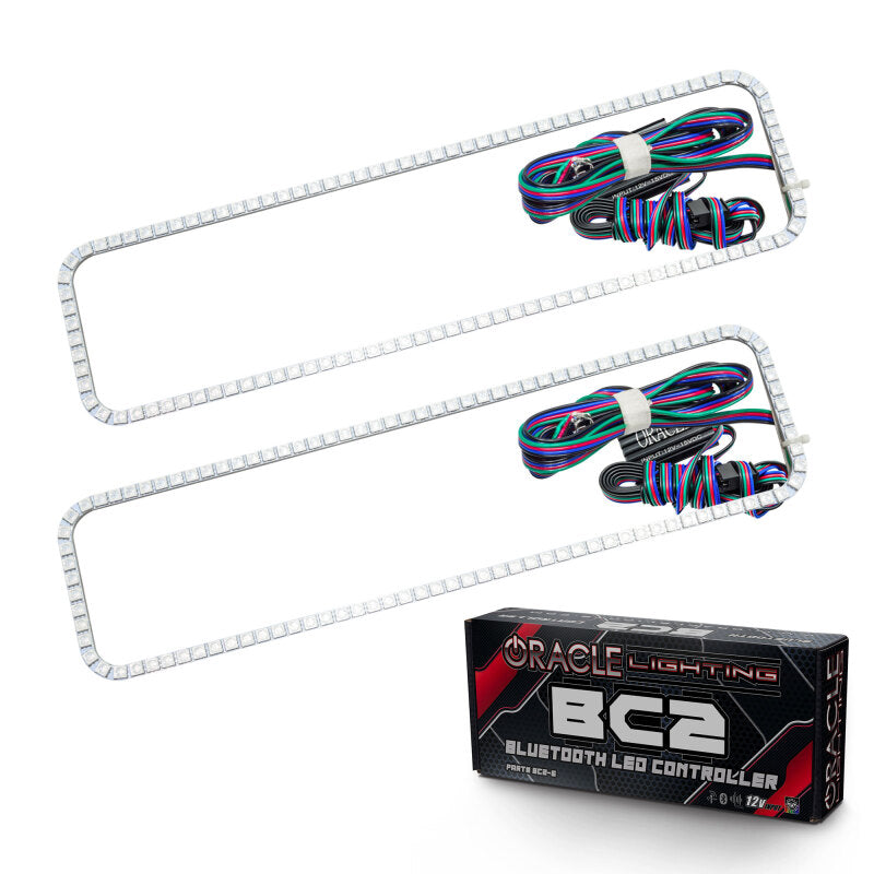 ORACLE Lighting Oracle GMC Suburban 96-99 Halo Kit - ColorSHIFT w/ BC1 Controller