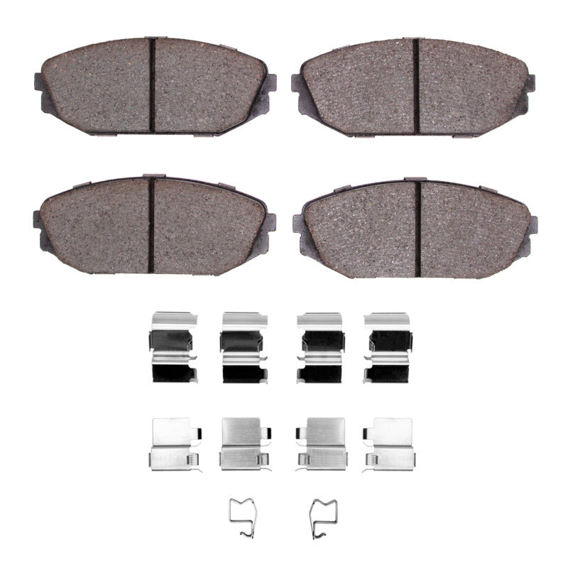 R1 Concepts R1 99-04 Acura MDX Front Ceramic Pads & Hardware Kit