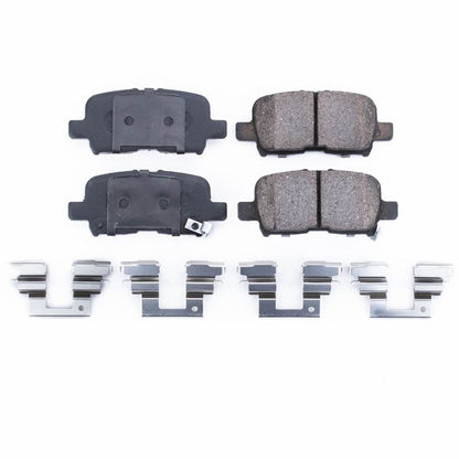 PowerStop Power Stop 01-06 Acura MDX Rear Z17 Evolution Ceramic Brake Pads w/Hardware