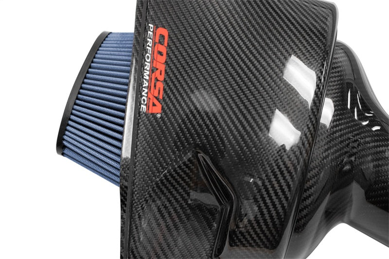 CORSA Performance Corsa 2015-2019 Chevrolet Corvette C7 Z06 Carbon Fiber Air Intake with MaxFlow 5 Oiled Filter