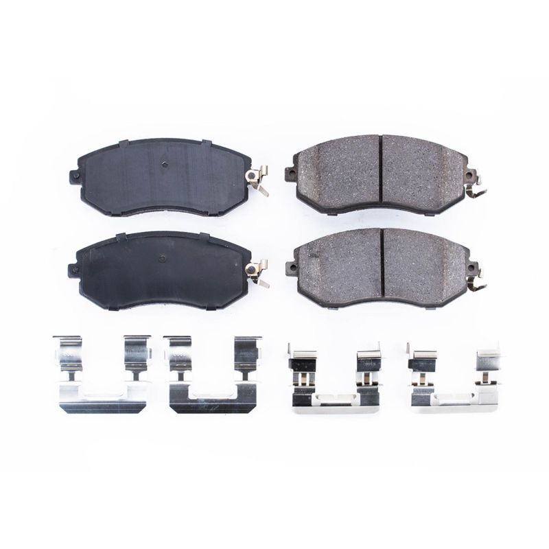 PowerStop Power Stop 13-16 Scion FR-S Front Z17 Evolution Ceramic Brake Pads w/Hardware