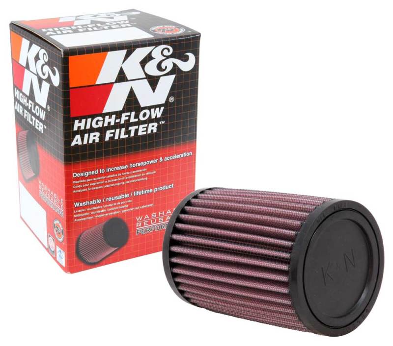 K&N Engineering K&N Filter Universal Rubber Filter - Round Straight 3.5in Base OD x 3.5in Top OD x 5in H