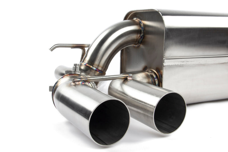 Dinan 19-21 BMW M2 Competition (F87) Free Flow Axleback Exhaust System w/X-Pipe - Black Tips