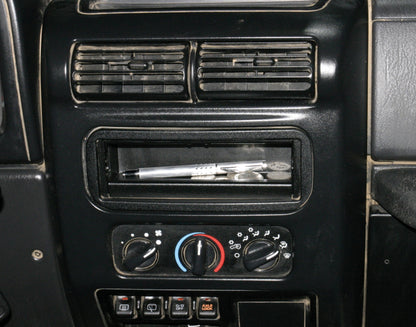Tuffy Products Tuffy Stereo Dash Cutout Tray Black