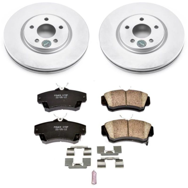 PowerStop Power Stop 03-09 Chrysler PT Cruiser Front Z17 Evolution Geomet Coated Brake Kit