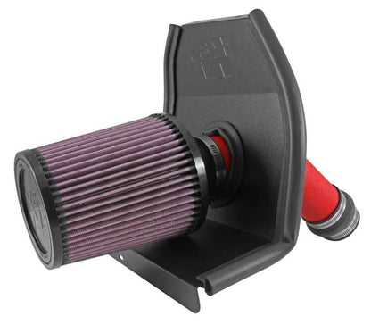 K&N Engineering K&N 2015 Subaru WRX-STI 2.5L H4 Red Typhoon Short Ram Intake