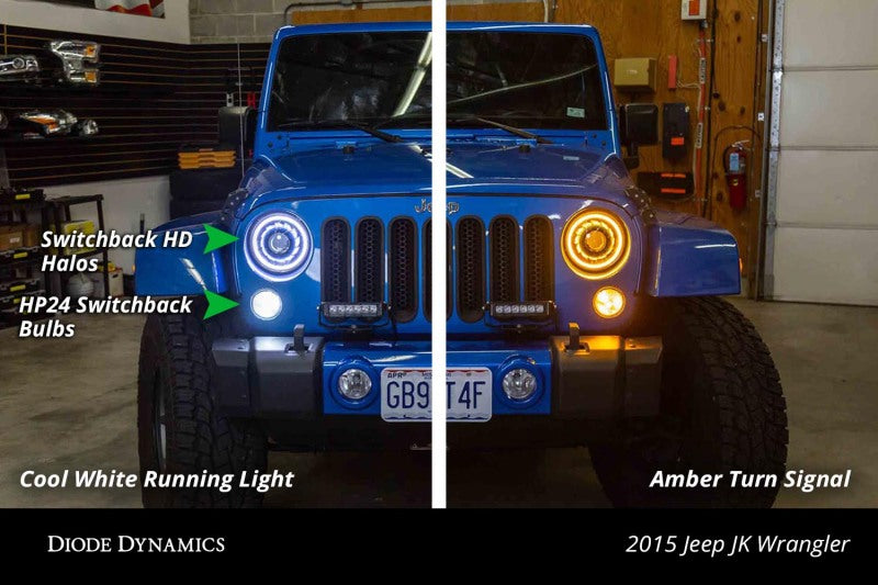 Diode Dynamics Halo Lights LED 120mm Switchback (Pair)