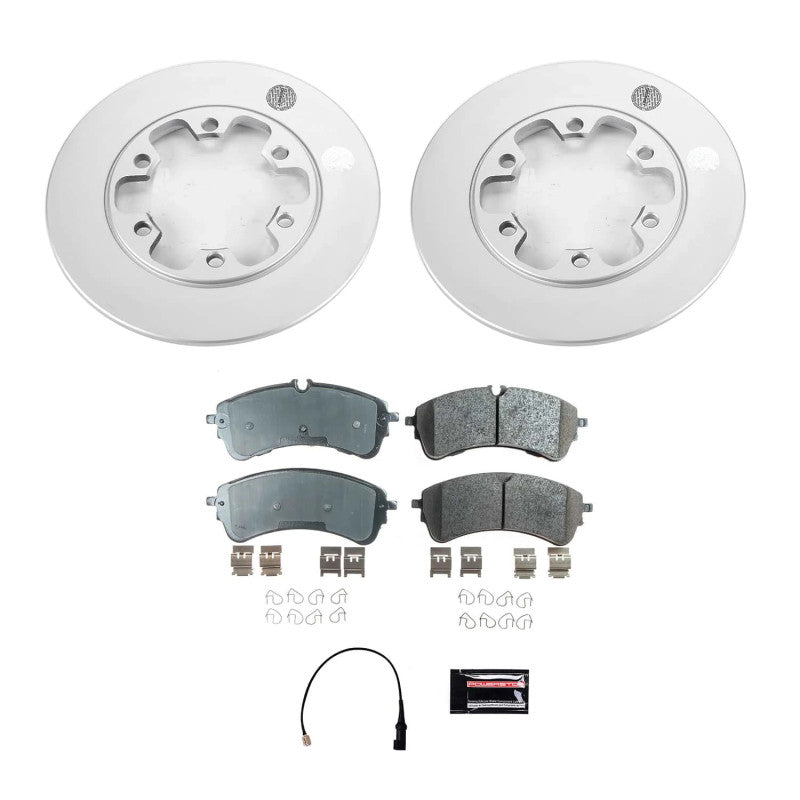 PowerStop Power Stop 2021 Ford Transit-150 Rear Z17 Coated Brake Kit