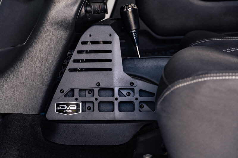 DV8 Offroad DV8 07-18 Jeep Wrangler JK Center Console Molle Panels & Device Bridge