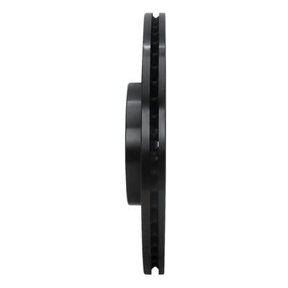 R1 Concepts R1 04-11 Mazda RX-8 Front Right Drilled & Slotted Black Brake Rotor