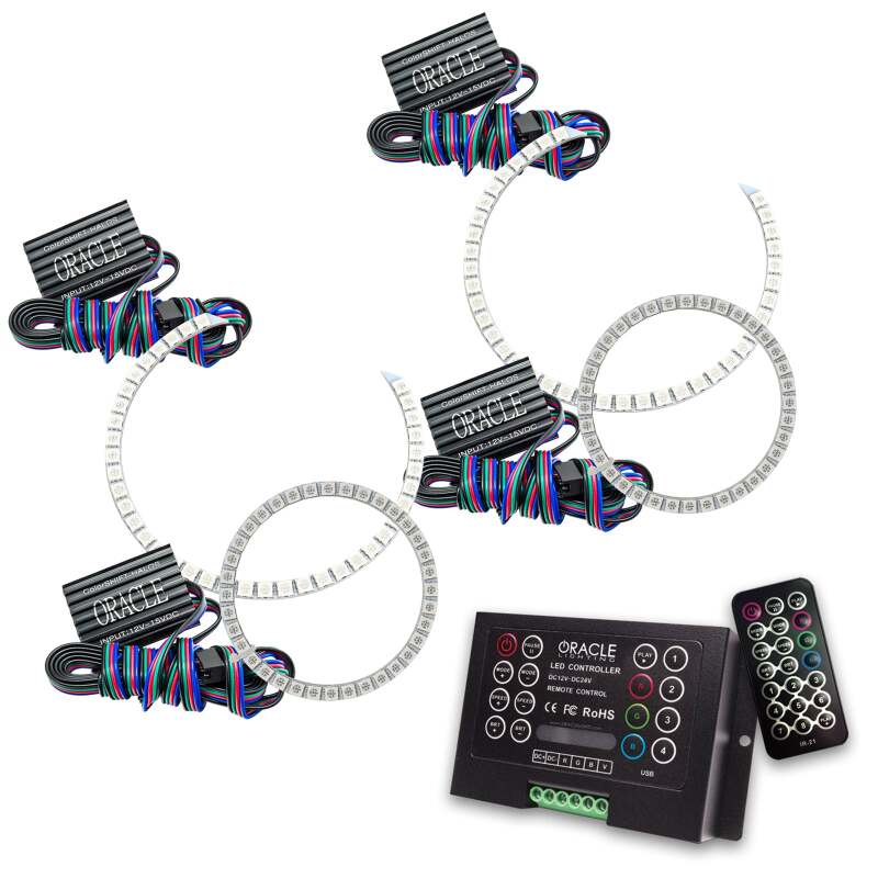ORACLE Lighting Oracle Ford FiveHundred 05-07 Halo Kit - ColorSHIFT w/ 2.0 Controller