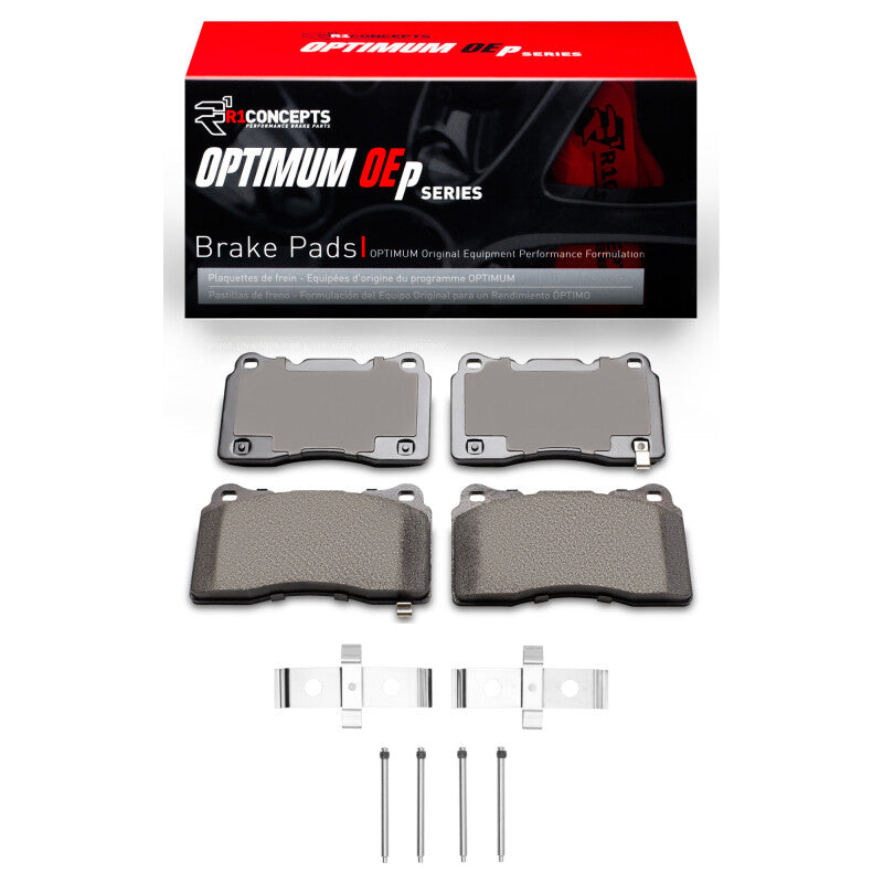 R1 Concepts R1 04-21 Cadillac CTS Front Optimum OE Pads & Hardware Kit
