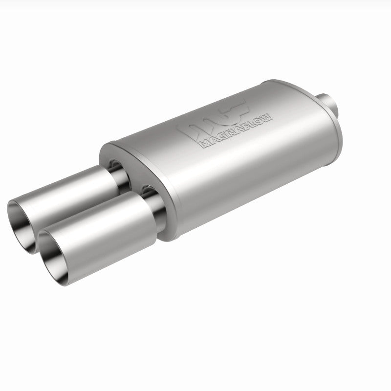 MagnaFlow Muffler W/Tip Mag SS 14X5X8 2.25/3.