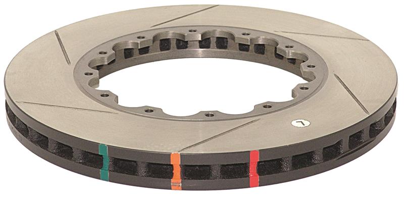 DBA 00-05 Mitsubishi Evo V/VI/VII/VIII / 06-08 Evo IX Front Drilled & Slotted 5000 Series Brembo Onl