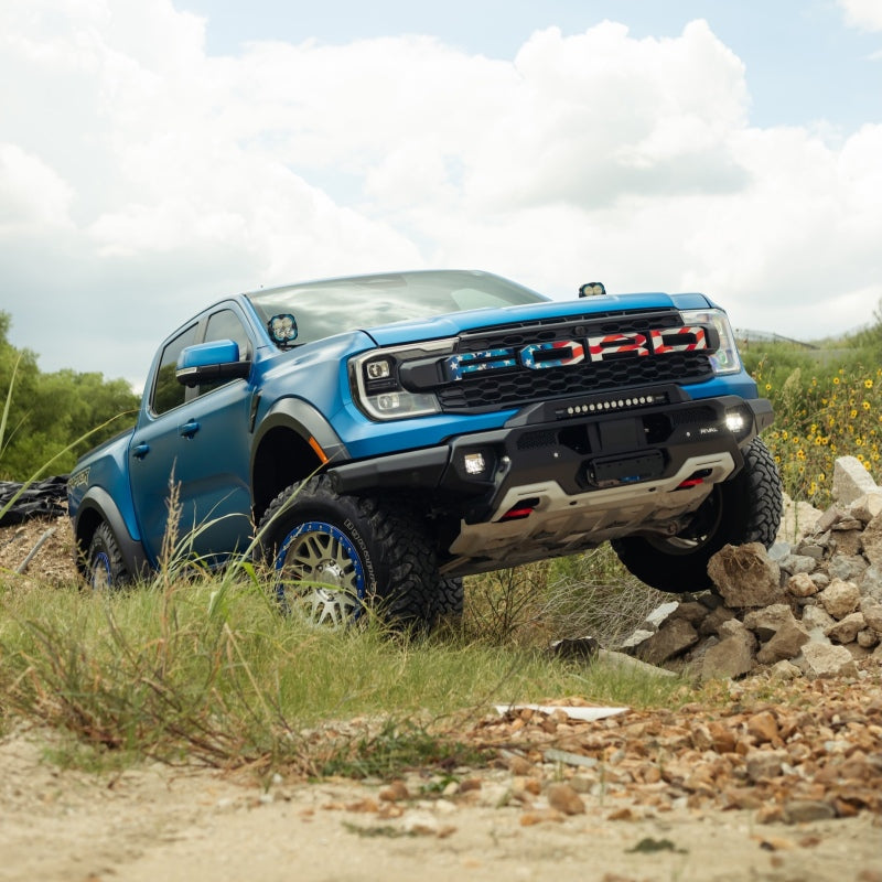 Rival 4x4 RIVAL 24-26 Ford Ranger Raptor Front Aluminum Bumper w/Winch Mount and Recovery Points