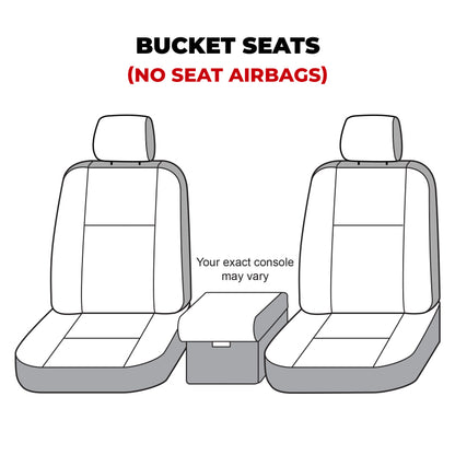Covercraft 10-12 Dodge Ram Carhartt SeatSaver Custom Front Row Seat Covers - Gravel