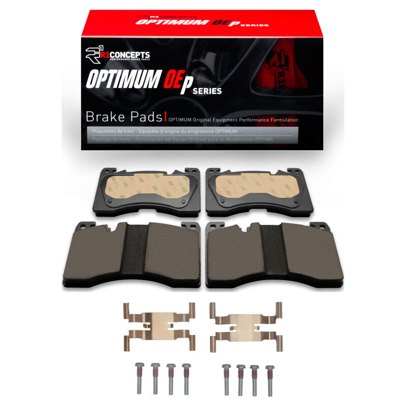 R1 Concepts R1 2022-2024 Land Rover Range Rover Sport Front R1 Optimum OE Pads & Hardware Kit