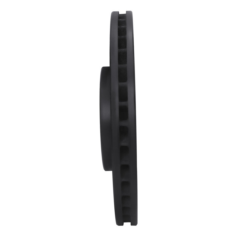 R1 Concepts R1 03-11 Cadillac BLS (Mexico) Front Right Drilled & Slotted Black Brake Rotor