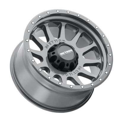 Method Wheels Method MR605 NV 20x10 -24mm Offset 8x170 124.9mm CB Gloss Titanium Wheel