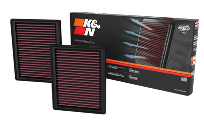 K&N Engineering K&N 2023 Nissan Z 3.0L V6 Replacement Air Filter (Includes 2 Filters)