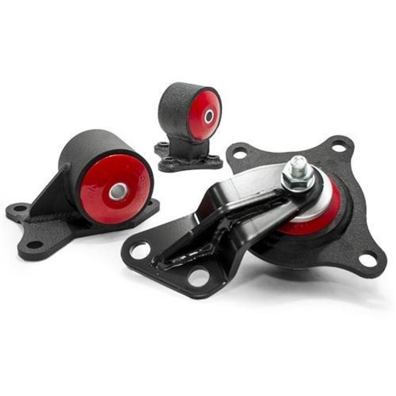 Innovative Mounts Innovative 01-05 Civic D-Series Black Steel Mounts 95A Bushings