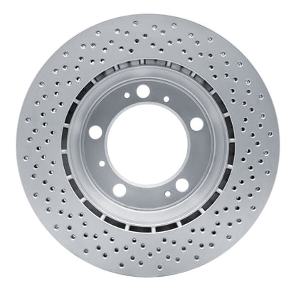 DFC 00-08 Porsche Boxster Rear Drilled Hi-Carbon Alloy Geomet Coated Rotor