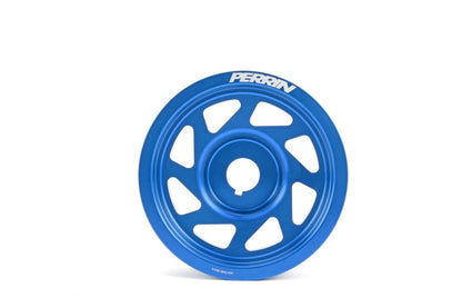 Perrin Performance PERRIN 93-14 Subaru Impreza (Incl. 02-14 WRX) / 04-21 STI Lightened Crank Pulley - Blue
