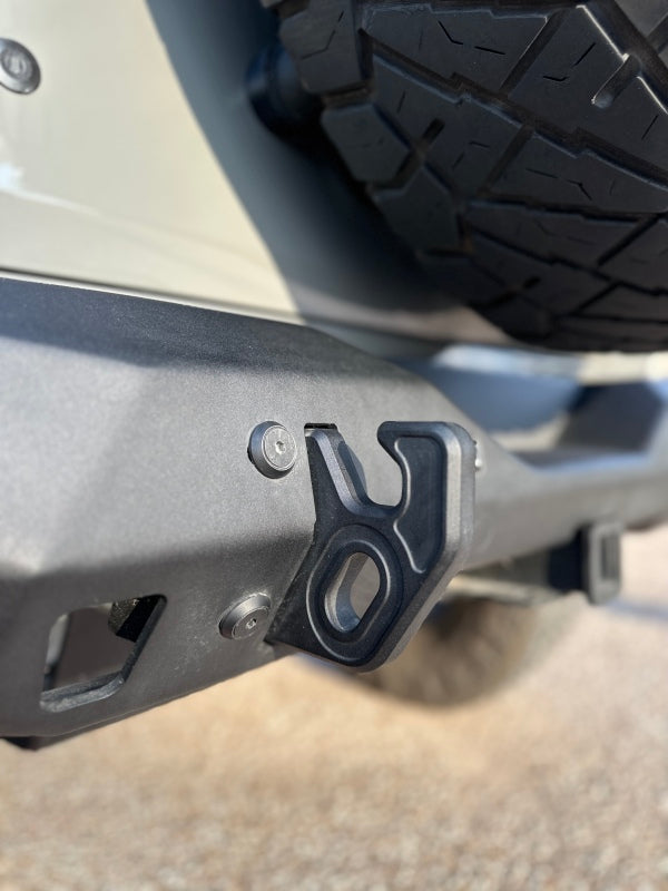 Rival 4x4 Rival 2018-2026 Jeep Wrangler JL  Rear Aluminum Stubby Bumper