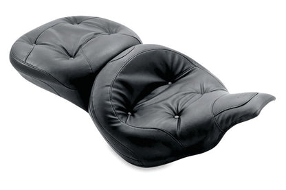 Mustang Motorcycle Mustang 97-07 Harley Electra Glide & Road Glide Wide Touring 1PC Seat Regal - Black