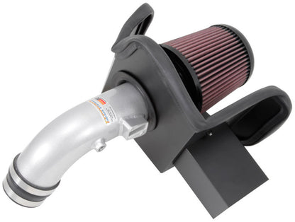 K&N Engineering K&N 69 Series Typhoon Performance Intake Kit - Silver for 13-14 Nissan Altima 2.5L L4