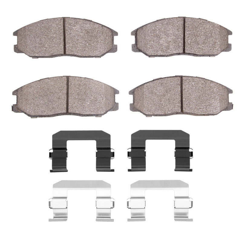 DFC 01-05 Hyundai Santa Fe Front 5000 Advanced Ceramic Brake Pads and Hardware Kit