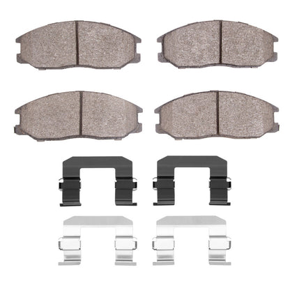 R1 Concepts R1 2001-2005 Hyundai Santa Fe Front R1 Optimum OE Pads & Hardware Kit