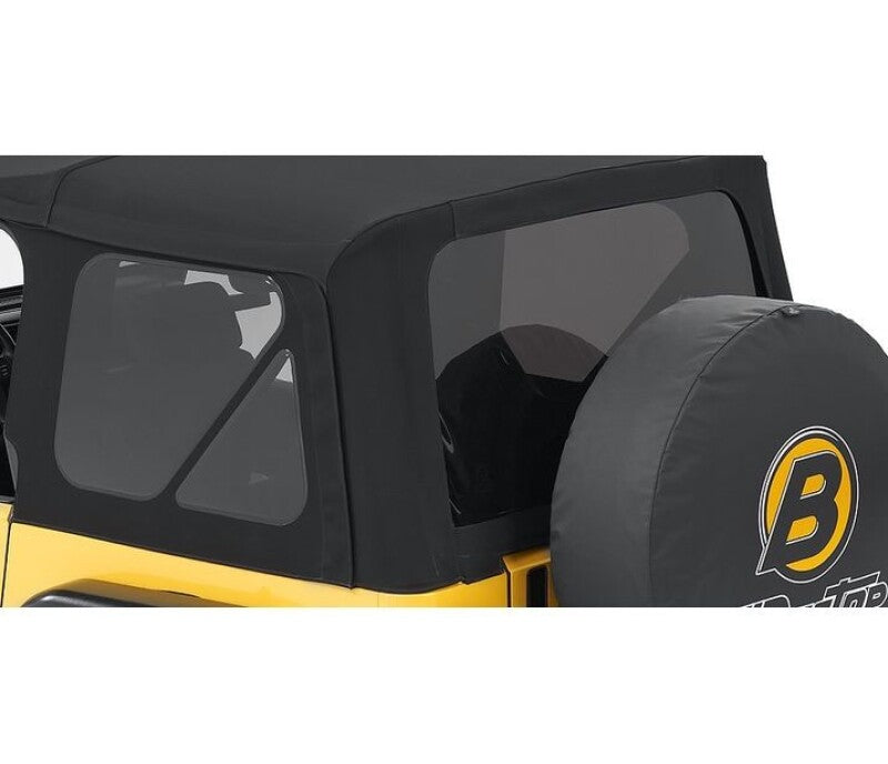 Bestop 97-06 Jeep Wrangler TJ Exc. Unlimited Window Set (Supertop Premium Black Twill)