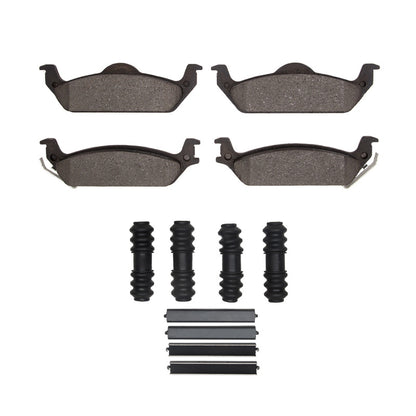 R1 Concepts R1 03-04 Dodge Dakota RWD Rear Super Duty Pads & Hardware Kit