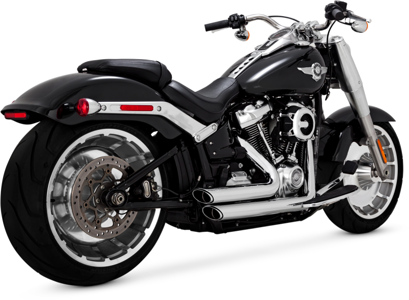 Vance and Hines Vance & Hines HD 18-22 Fatboy/Blackout Shortshots Staggered PCX Full System Exhaust