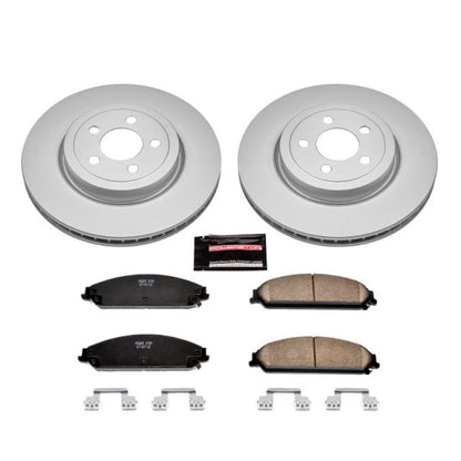 PowerStop Power Stop 05-19 Chrysler 300 Front Z17 Evolution Geomet Coated Brake Kit