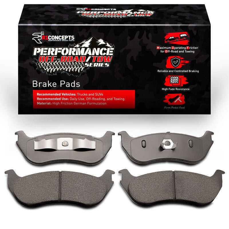 R1 Concepts R1 02-05 Mercury Mountaineer Rear Off-Road/Tow Brake Pads