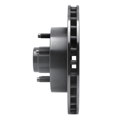 R1 Concepts R1 95-97 Ford Ranger (USA/Canada) Front Left Drilled & Slotted Black Brake Rotor
