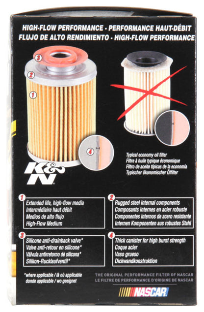 K&N Engineering K&N Oil Filter OIL FILTER; AUTOMOTIVE