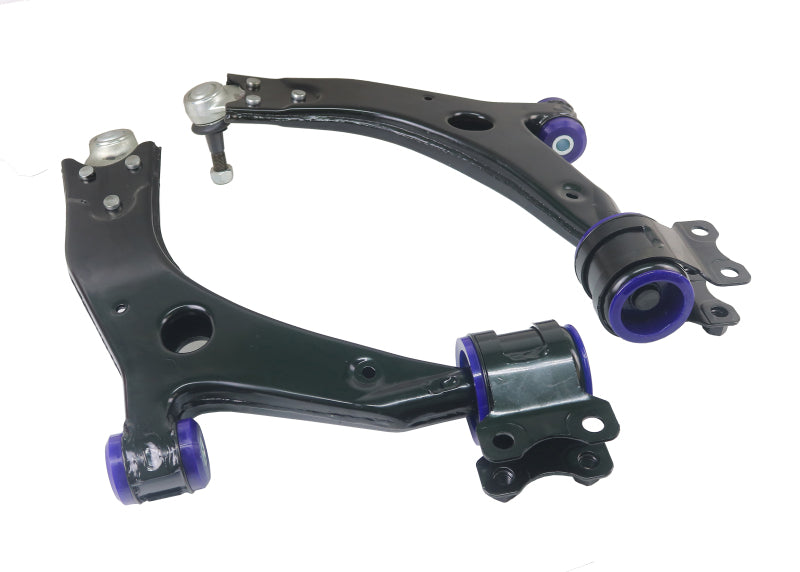 SuperPro 05-11 Ford Focus LS/LT/LV Volvo S40/V50 and C70/18mm Front Lower Control Arm Assembly Kit