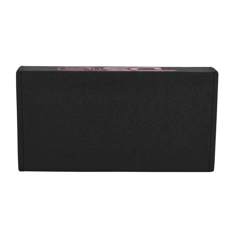 DS18 Dual 10in Shallow Enclosure w/ Subwoofer 350 Watts RMS Sealed Black Carpet