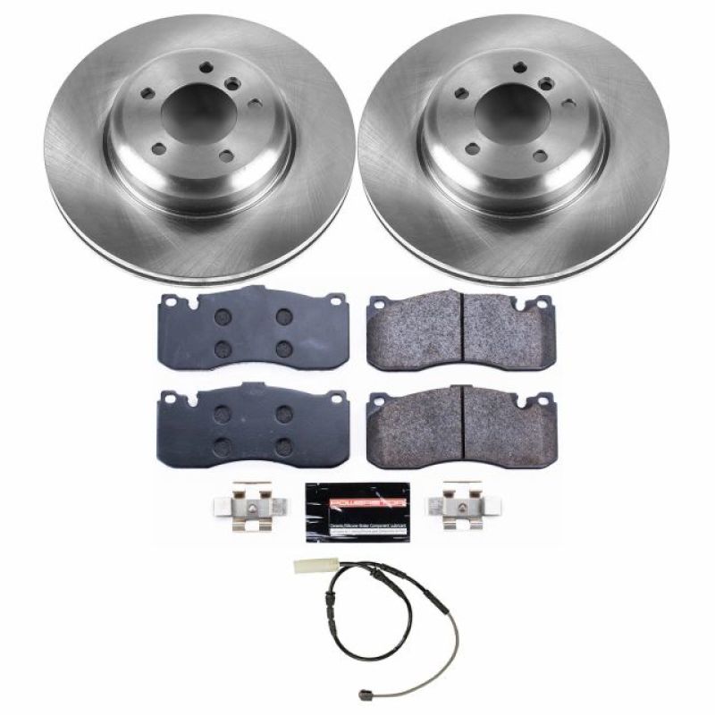 PowerStop Power Stop 11-13 BMW 135i Front Track Day Brake Kit