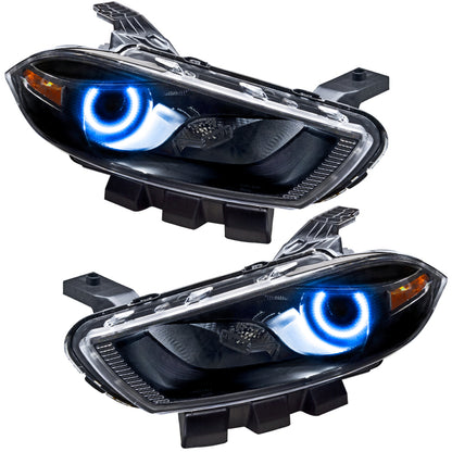 ORACLE Lighting Oracle Dodge Dart 13-16 Halo Kit - ColorSHIFT w/ Simple Controller