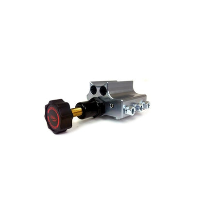 Baer Brakes GM/Ford 1in Bore Remaster 2-Bolt Left Port Master Cylinder Assembly - Gray
