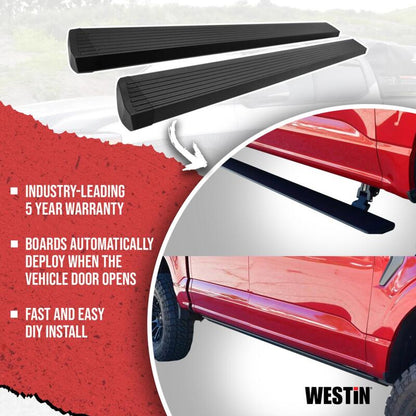 Westin 19-25 RAM 1500 Crew Cab (Excl. 2019+ 1500 Clsc.) Pro-e Running Boards - Tex. Blk