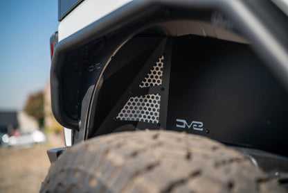 DV8 Offroad 07-18 Jeep Wrangler JK Rear Inner Fender - Satin Black