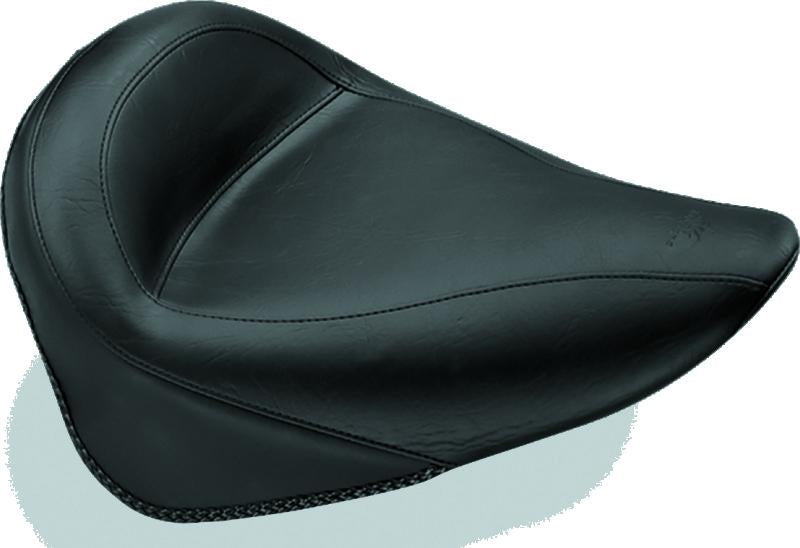 Mustang Motorcycle Mustang 00-15 Harley Softail Standard Rear Tire Standard Touring Solo Seat - Black